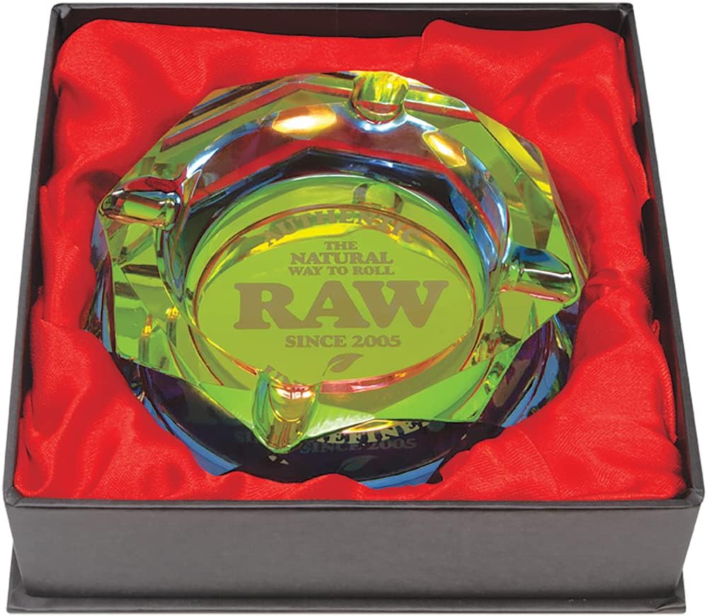 Raw Glass Ashtray